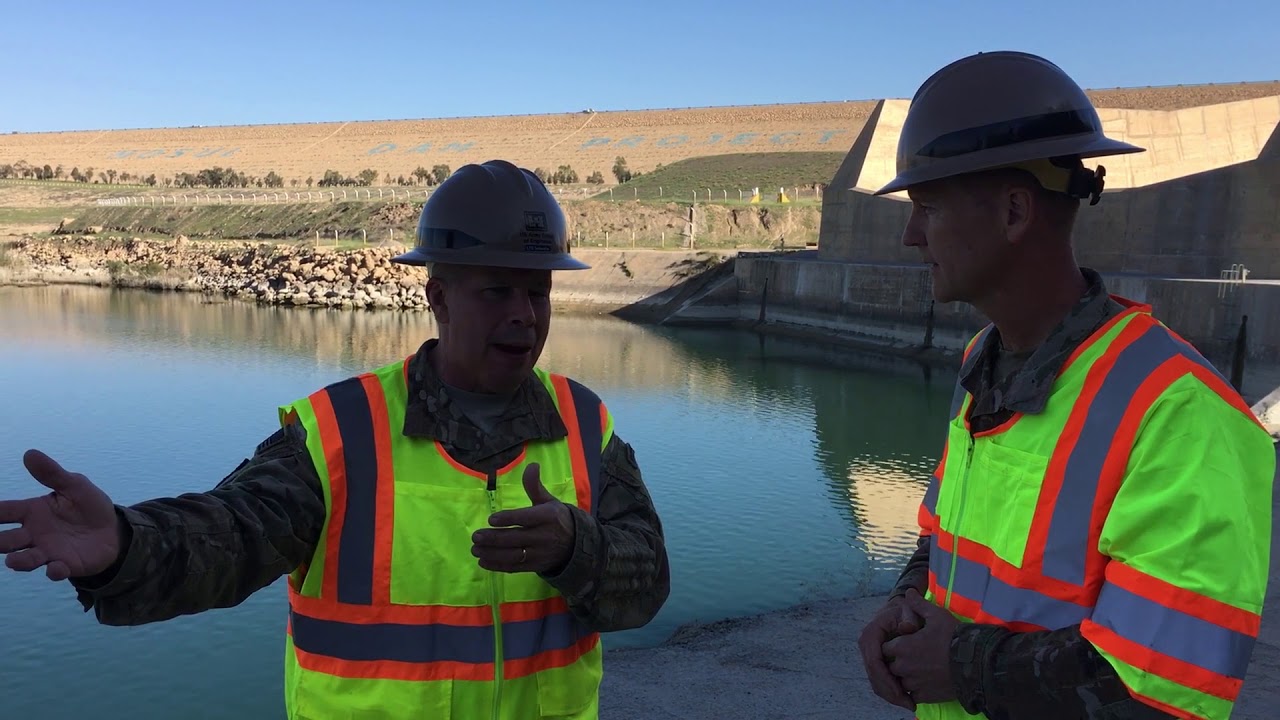 On the Road Again: LTG Semonite at Mosul Dam