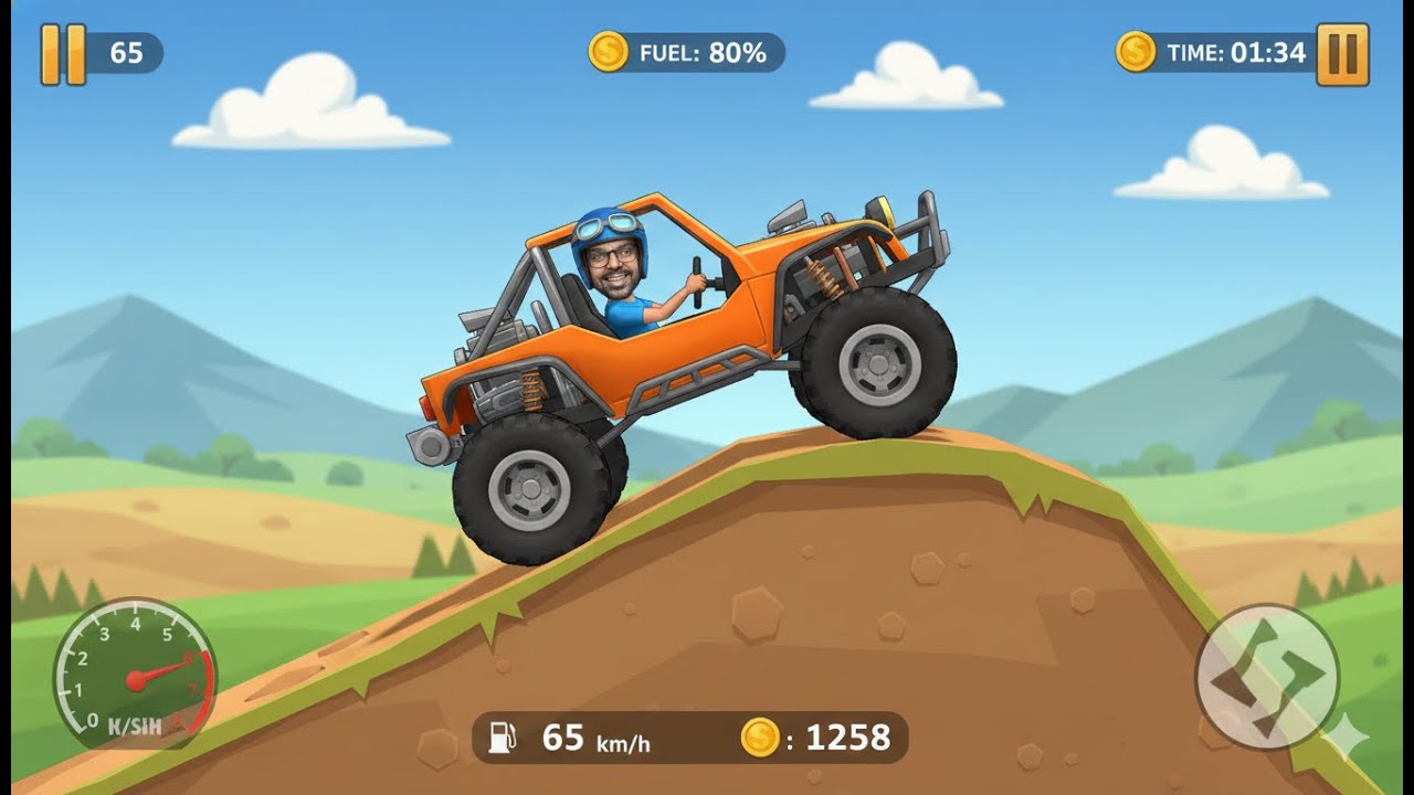 🔴Hill Climb Racing Challange GamePlay 07  