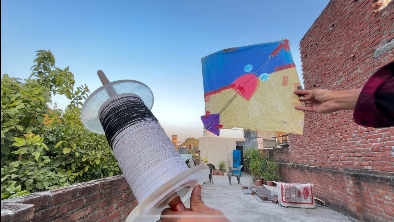 Uttarayan ke liye kite Cutting tricks 