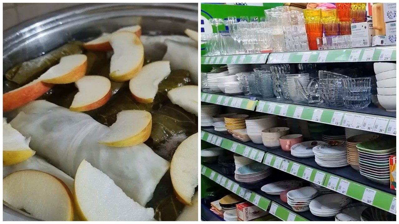 🔥 ГОТОВИМ ТОЛМУ (долма) 😋 С ЯБЛОКАМИ ✅ ПОКУПКИ ИЗ ФИКС ПРАЙС FIX PRISE ОБЗОР ПОЛОЧЕК