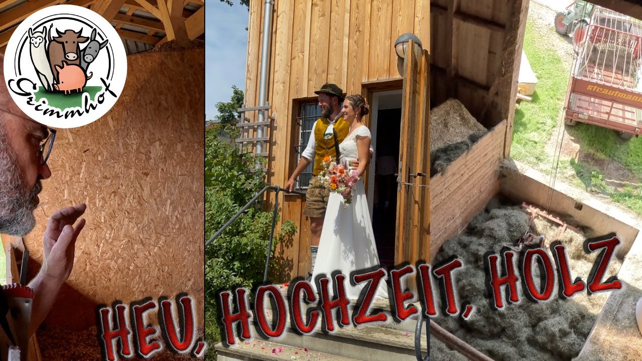 FarmVLOG#348 - Heu, Hochzeit und Hacken ?