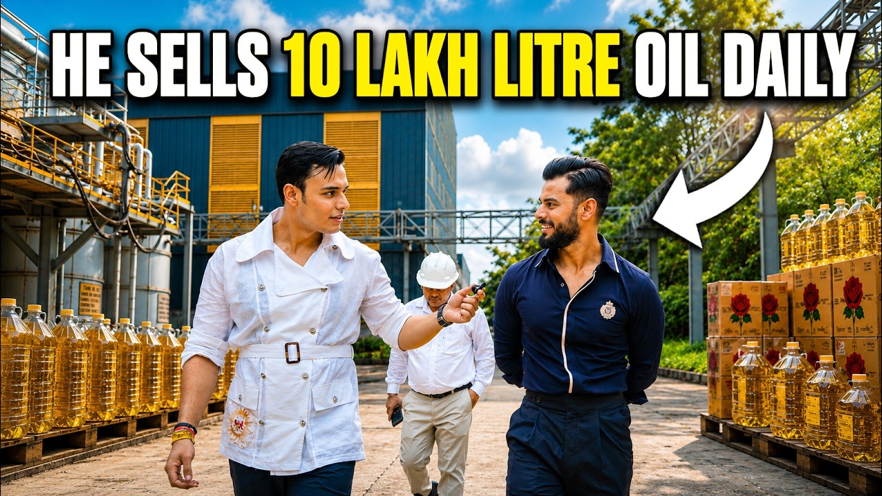 He Sells 10 Lakh Kilos of Oil Every Day!