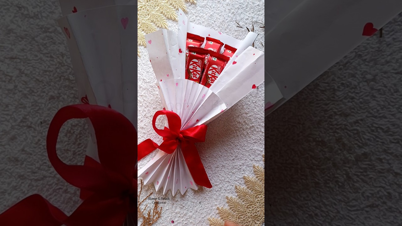 DIY Chocolate Bouquet | DIY Easy Birthday Gift । #birthdaygift #diygift #trendingshorts #viralvideo