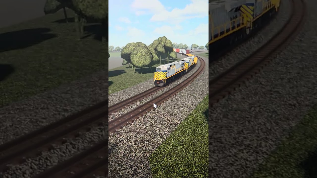 Railfanning in southline district public server