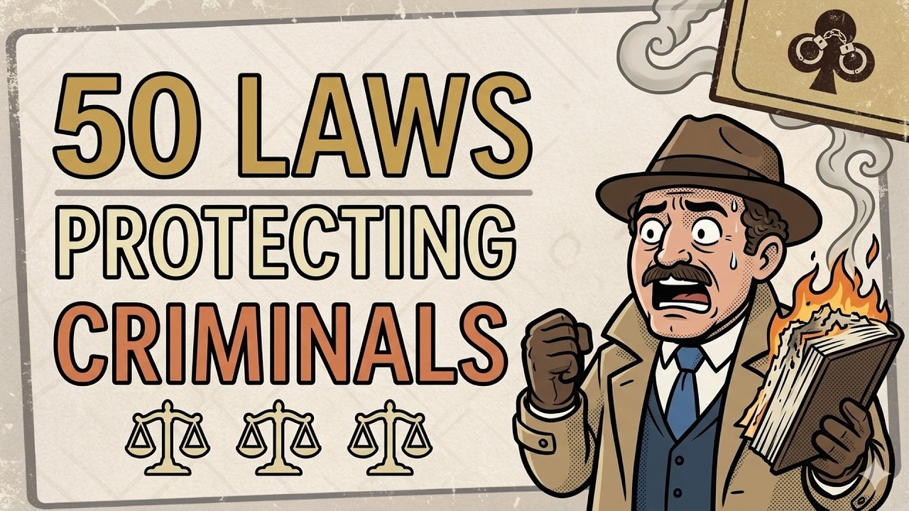 50 Laws That Actually Protect the Criminal