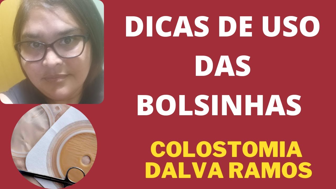 Como usar saco  dentro da bolsa de colostomia, dicas de uso!
