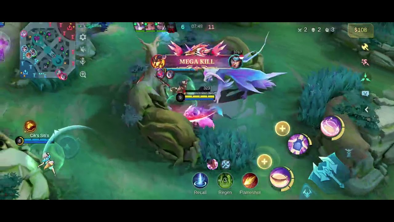 MLBB:- Nana performing or just casual with talkative players