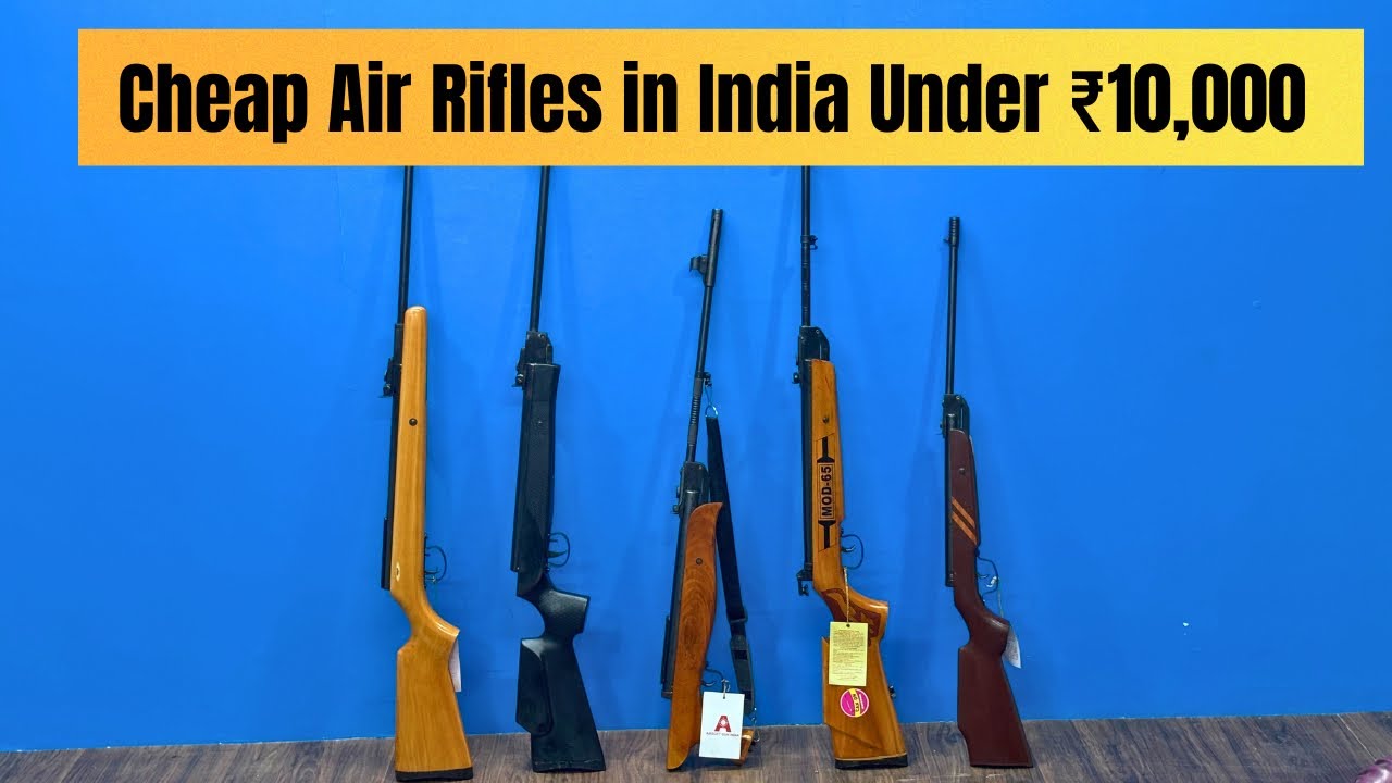 Cheap Air Rifles in India Under ₹10,000 | Best Budget Picks 2025 | Airsoft Gun India