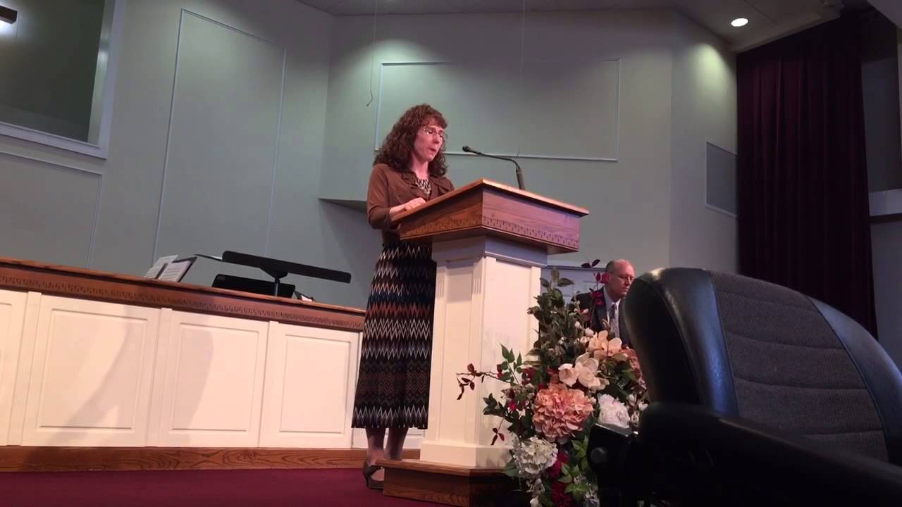 I'm Justified sung by Bonita Lawrence at Temple Baptist Chu