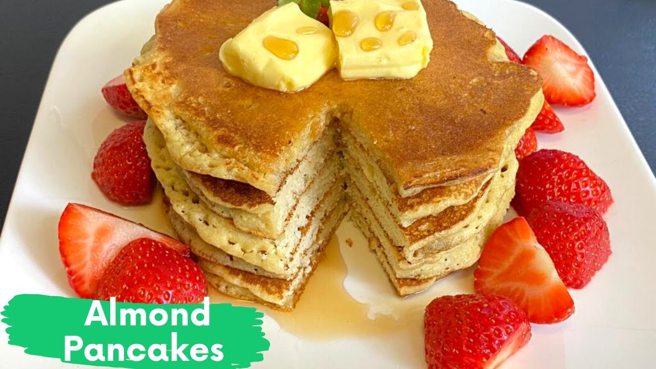The Best Almond Flour Pancakes//Low Carb Breakfast Recipe//Masof's kitchen