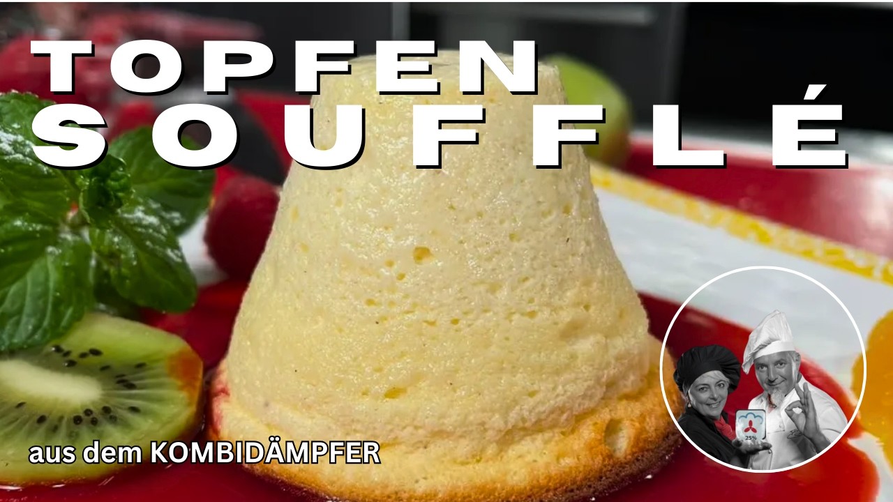 Topfensoufflé aus dem Kombidämpfer von Franz Stolz