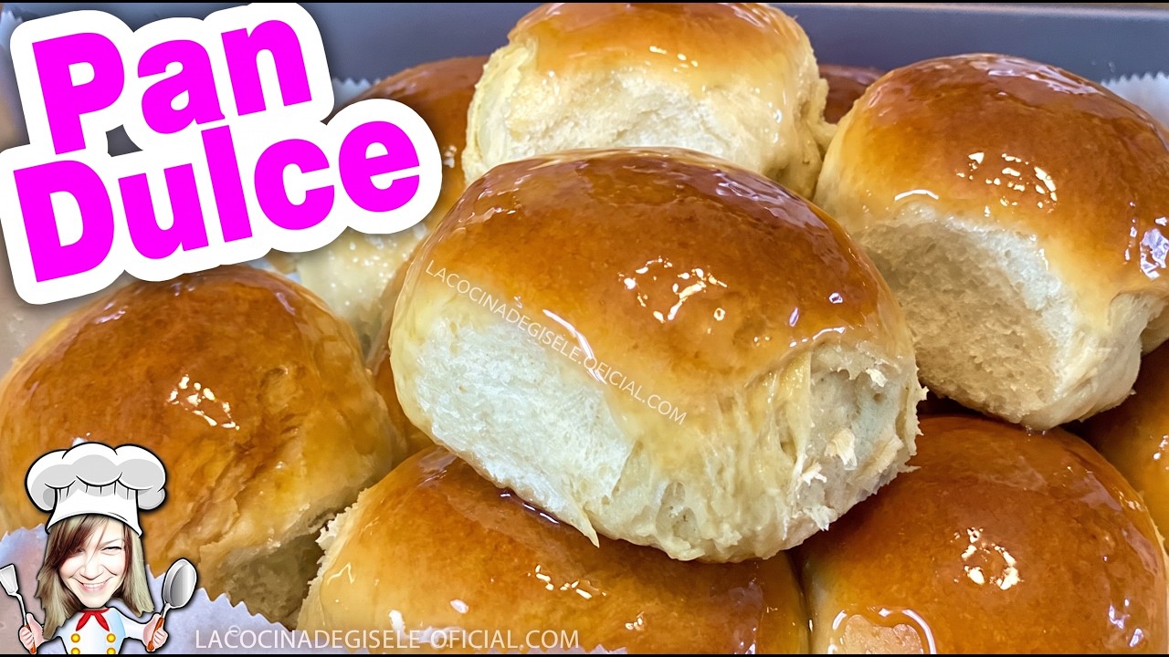 PAN DULCE Suave tierno delicioso! 🥰 receta súper facil!
