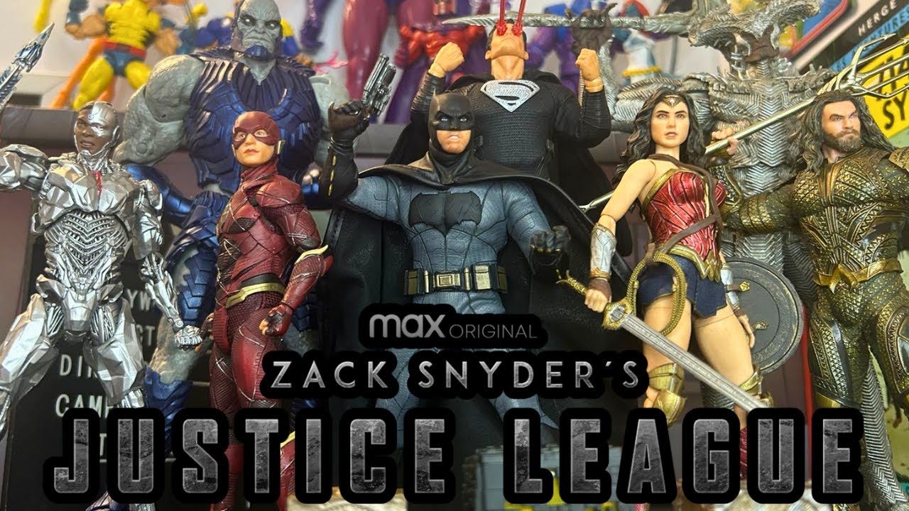 ZACK SNYDER´S JUSTICE LEAGUE : SUPERMAN, BATMAN, FLASH | MEZCO ONE:12 Collective.
