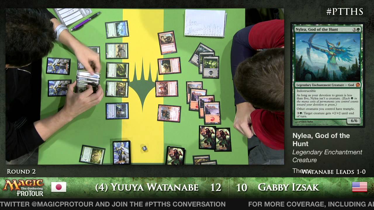 Pro Tour Theros - Theros Draft Round 2 - (1) Josh Utter-Leyton vs. Mark Morrison