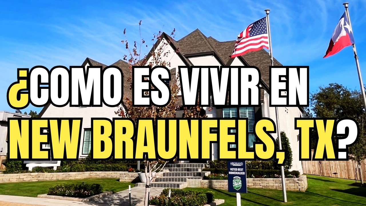 La Mejor Cuidad Para Vivir en Texas? Cerca de San Antonio y Austin TX