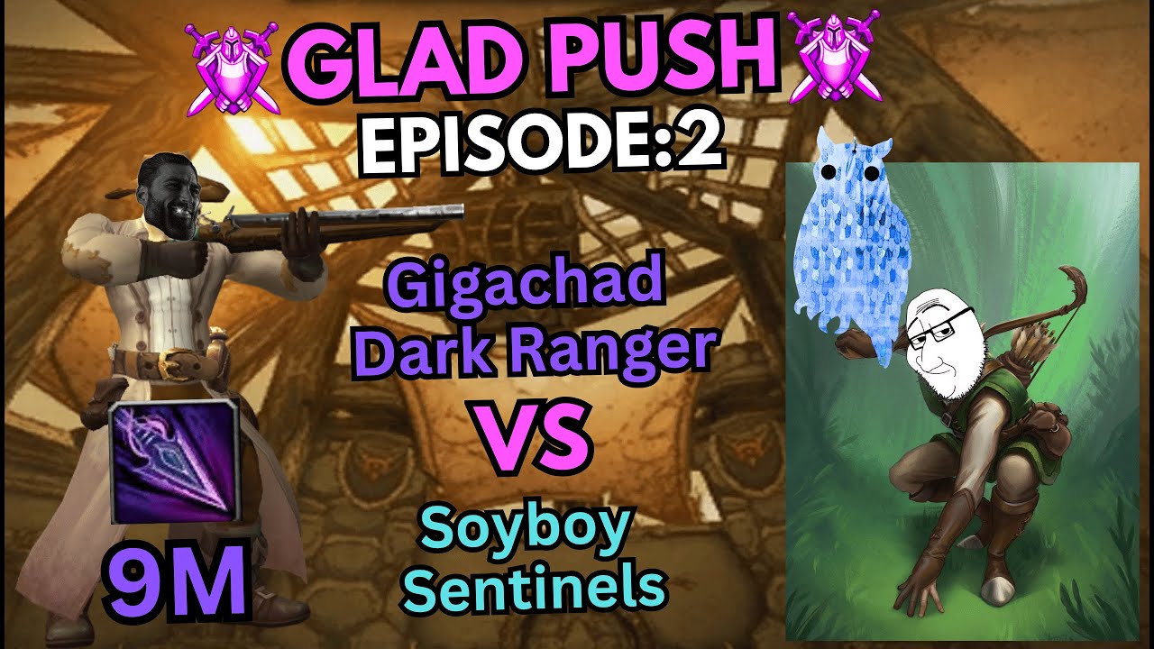 Gladiator Push Episode 2: Mirror, MM/Ret 3v3 | MM Hunter PVP | MM Hunter POV