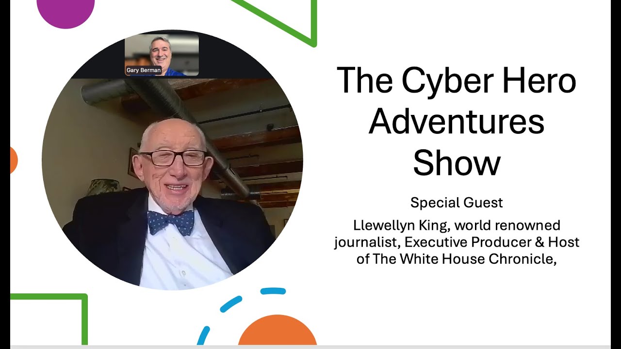 Llewelyn King, world renowned journalist, Executive Producer & Host of  The White House Chronicle.