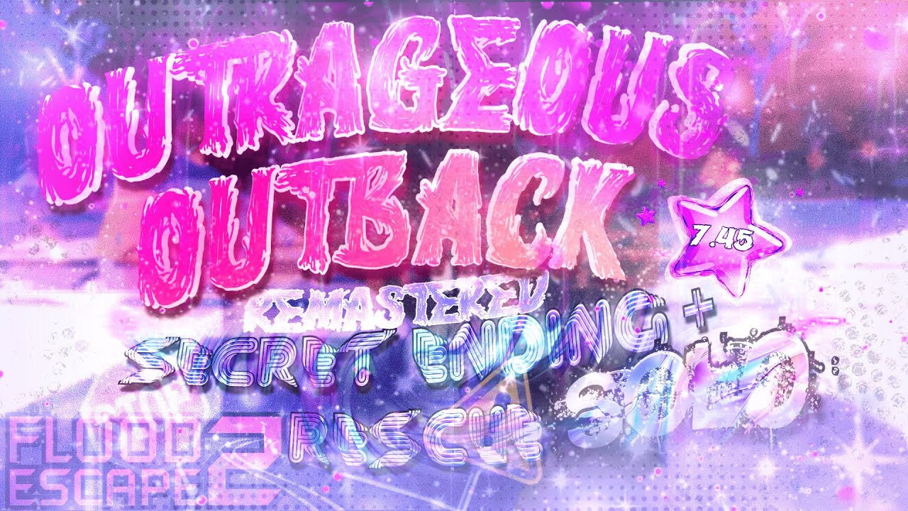 (FIRST EVER) Outrageous Outback: R Secret Ending + Rescue SOLO [⭐7.45 EXTREME CHALLENGE] // FE2CM