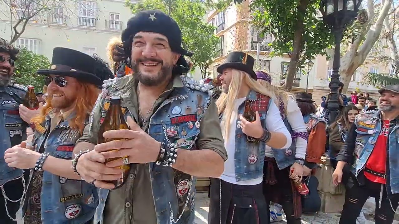 Presentación Los Butaneros en la Alameda, lunes de carnaval