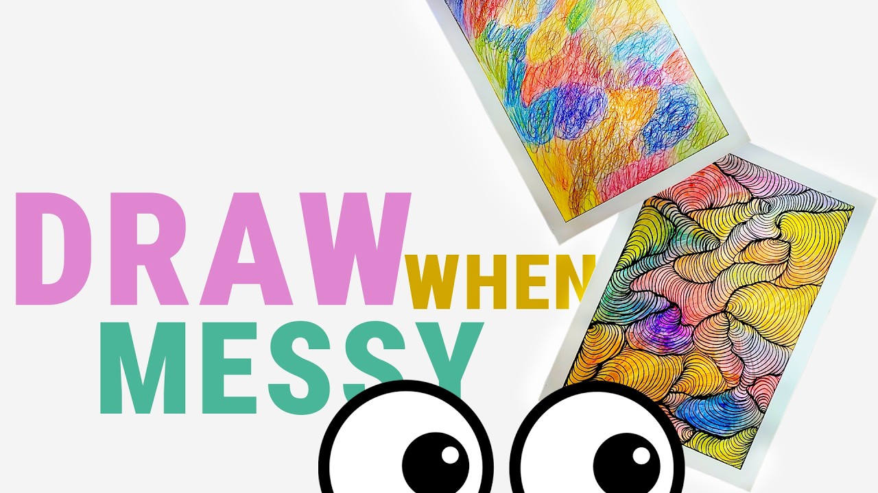 draw this when your mind feels messy | 2 hours of music and relaxation