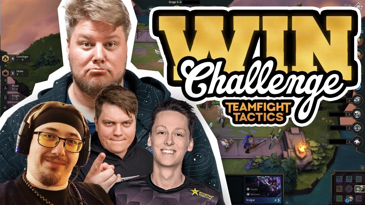 WIN Challenge in TFT | Teamfight Tactis mit Dhalucard Noway4u und Tolkin