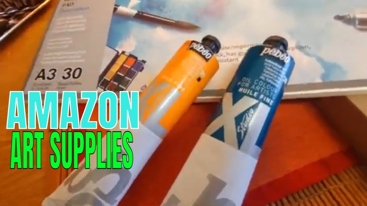 Art supplies haul from amazon prime 