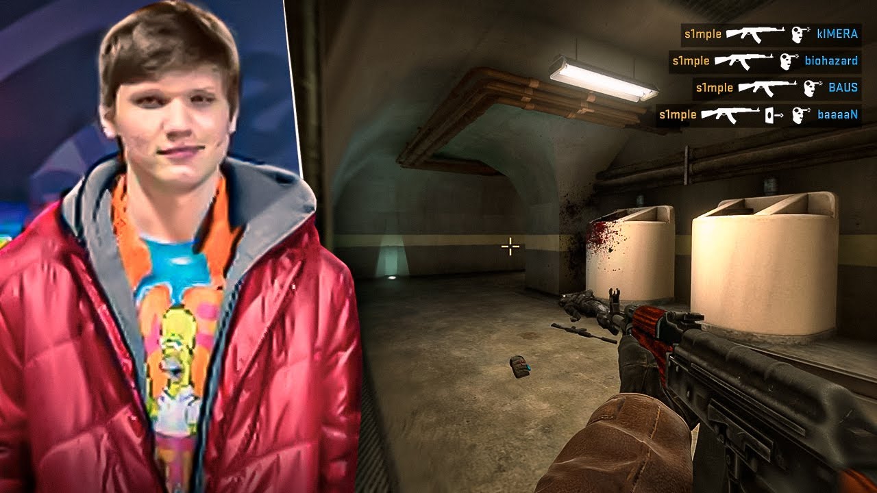 encontrei a primeira partida PROFISSIONAL do S1MPLE em 2013 no CS:GO... (m0nesy j&aacute; &eacute; superior)