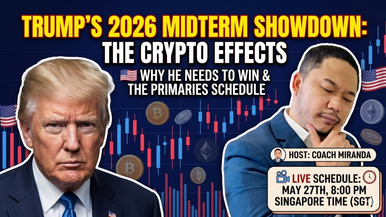 The TRUMP Effect this 2026 Midterms - what a Crypto Trader must know