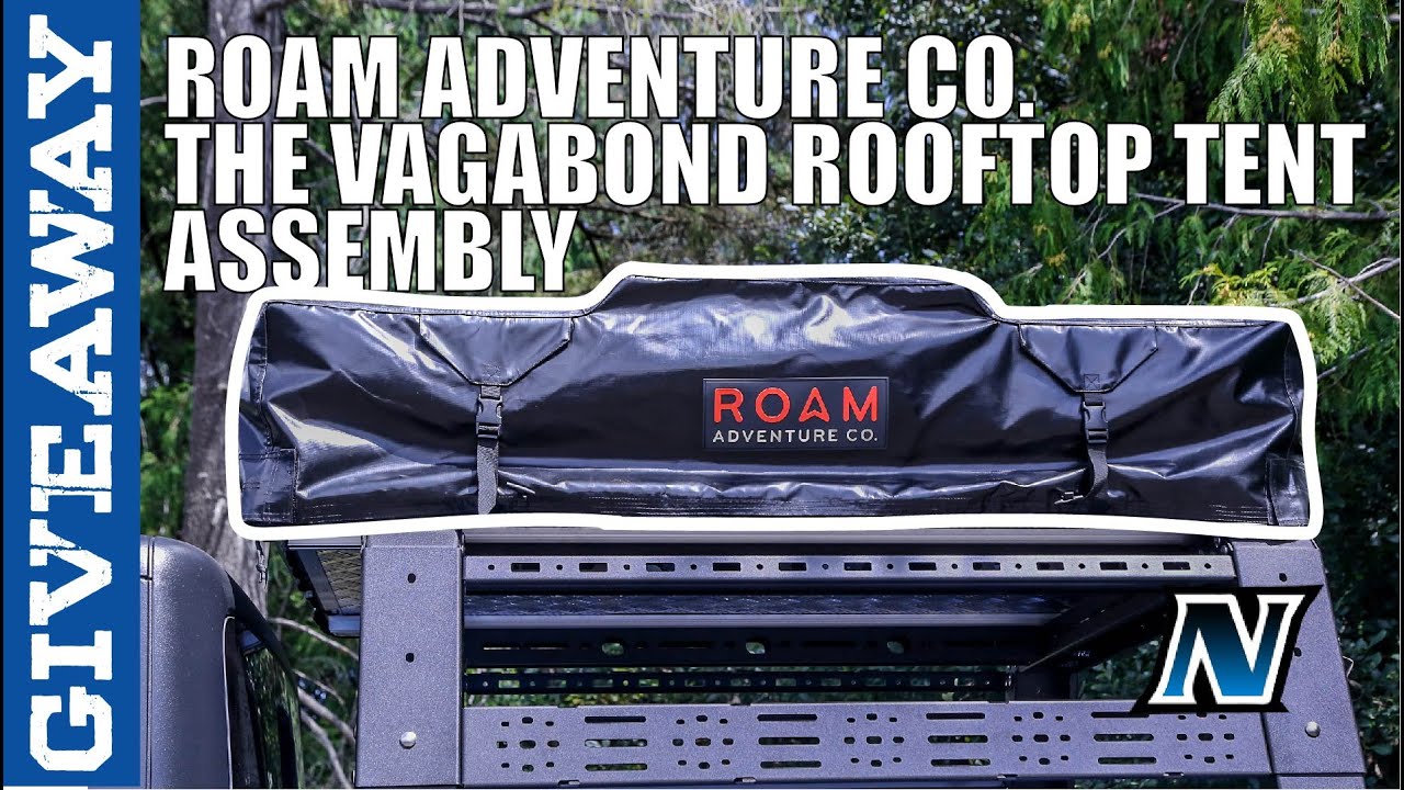 Roam Vagabond Rooftop Tent - Assembly & Install