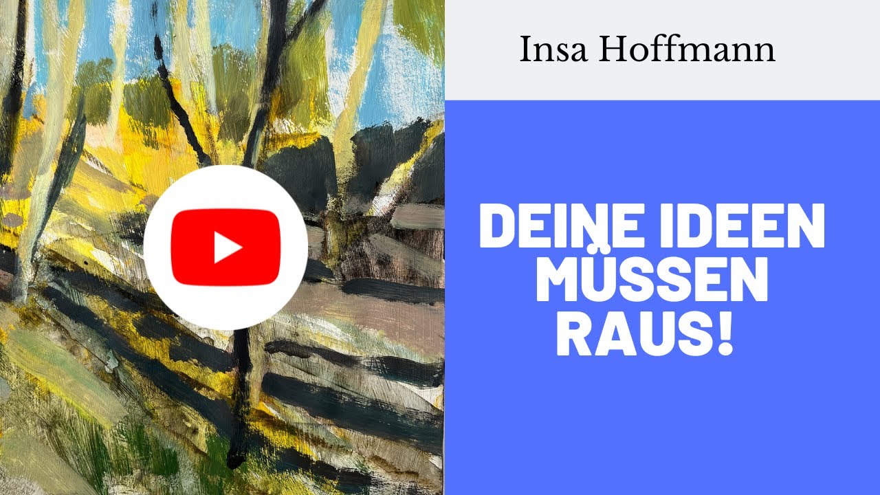 Wie du eine Idee aus dem Kopf holst