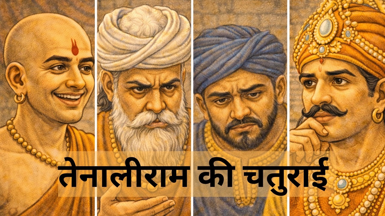 तेनालीराम की चतुराई I Moral Story I Motivational Story I @katha-q5r #new #newstory #moralkahani