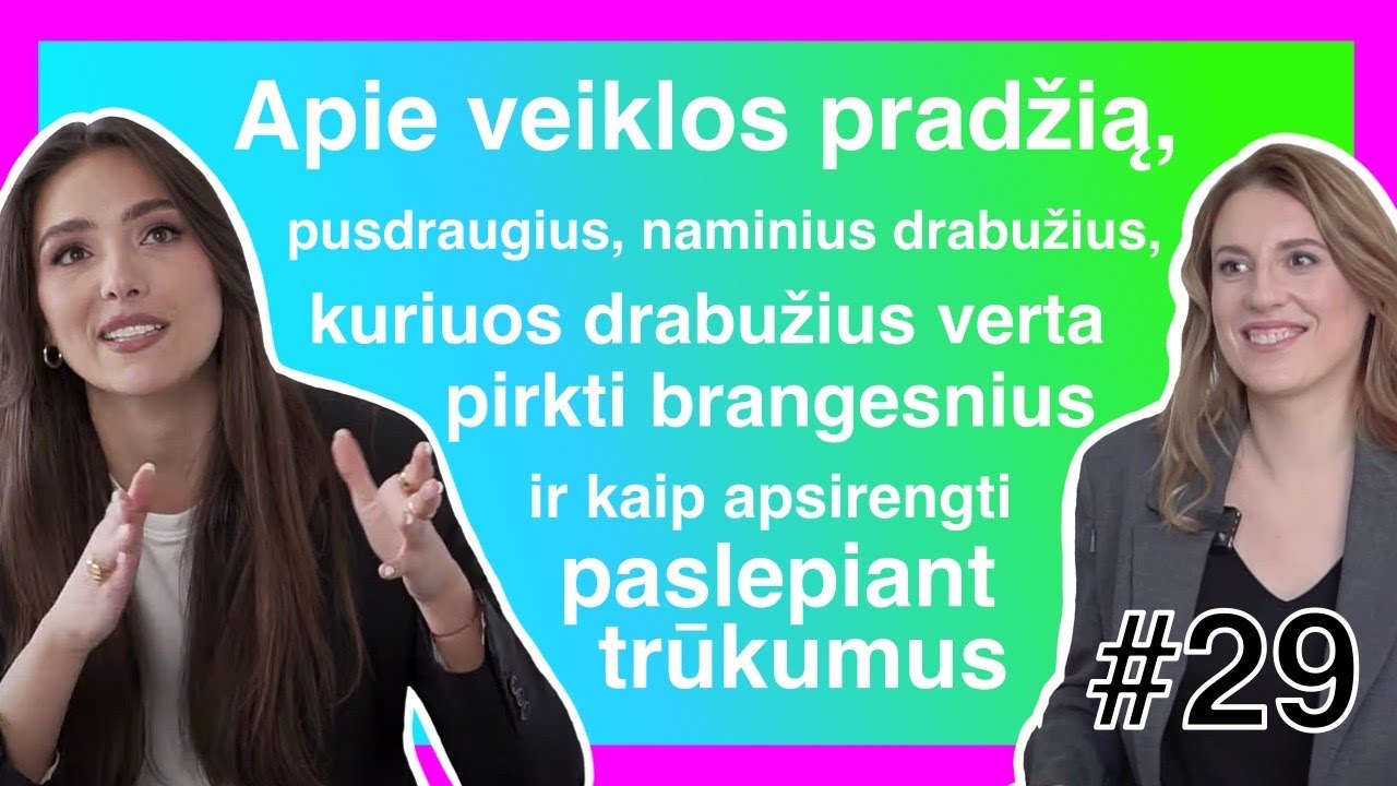 #NeRutina su stiliste Santa Mišenyte