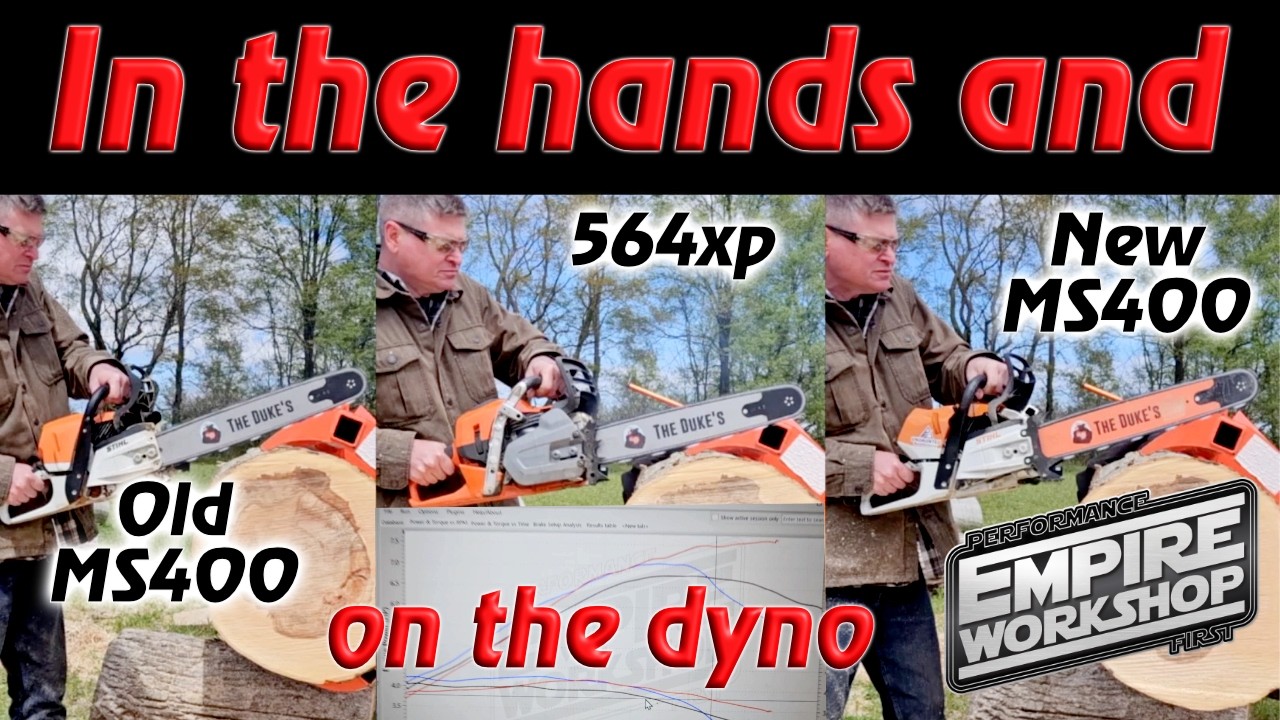 Что лучше? Старая MS400, 564xp или новая 400? #бензопила #stihl #husqvarna #empireworkshop