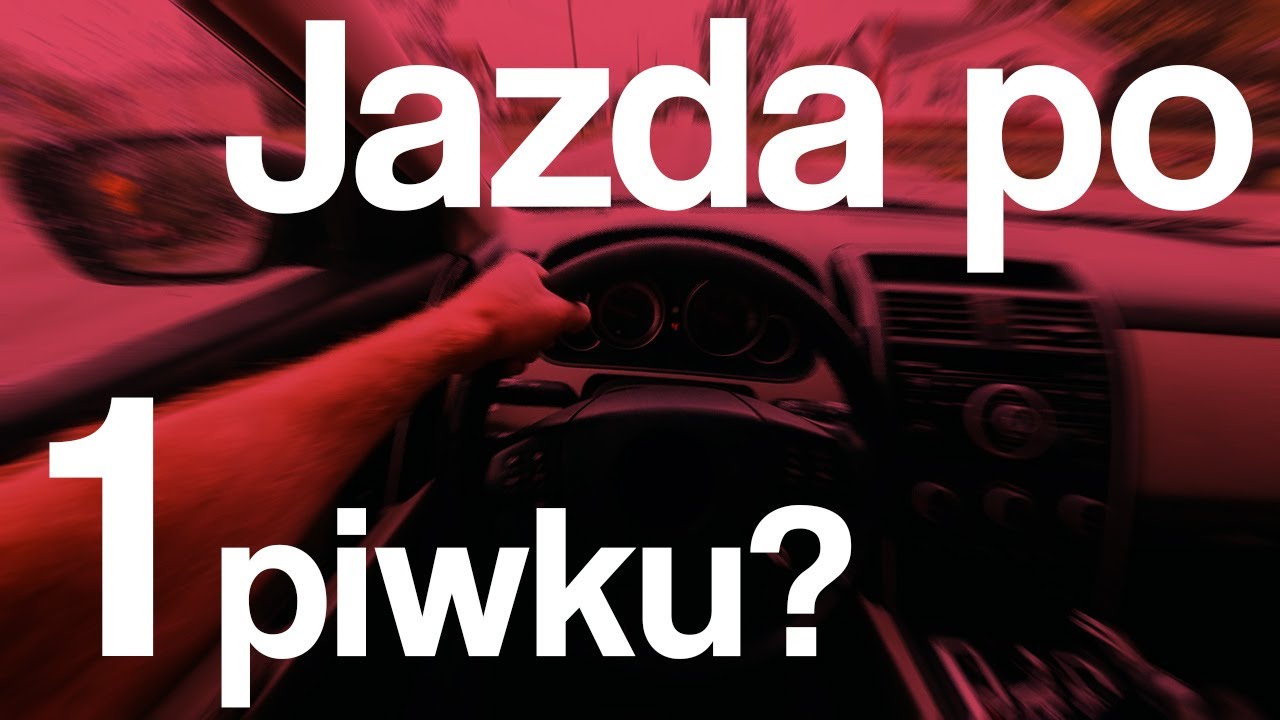 Czy mogę jechać po jednym piwie? Test alkomatem!