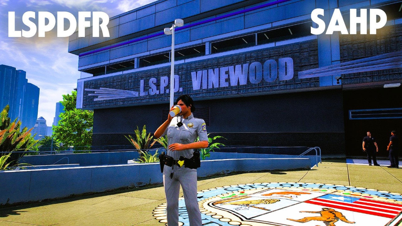 (DAY 14) GTA V - LSPDFR 0.4.9 - SAHP - Multiple traffic stops