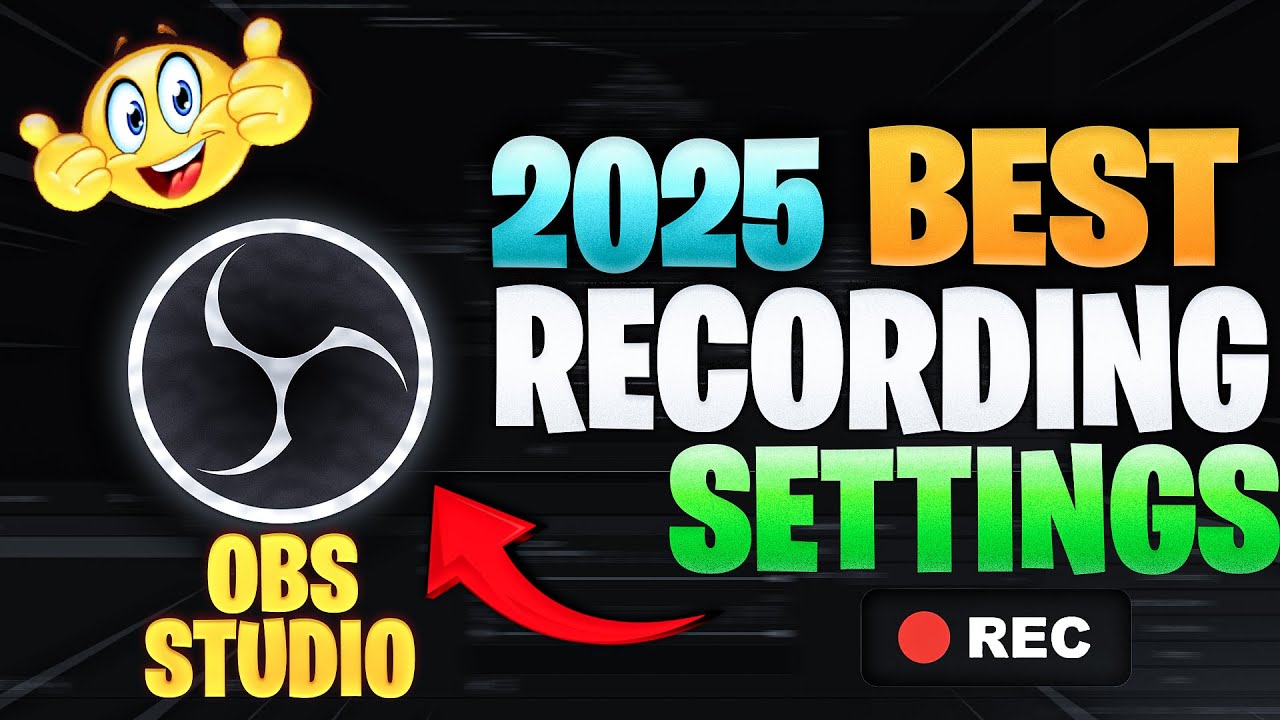 Best OBS Studio Recording Settings For High Quality In 2025 | OBS Studio Fix Lag Low End PC Setting