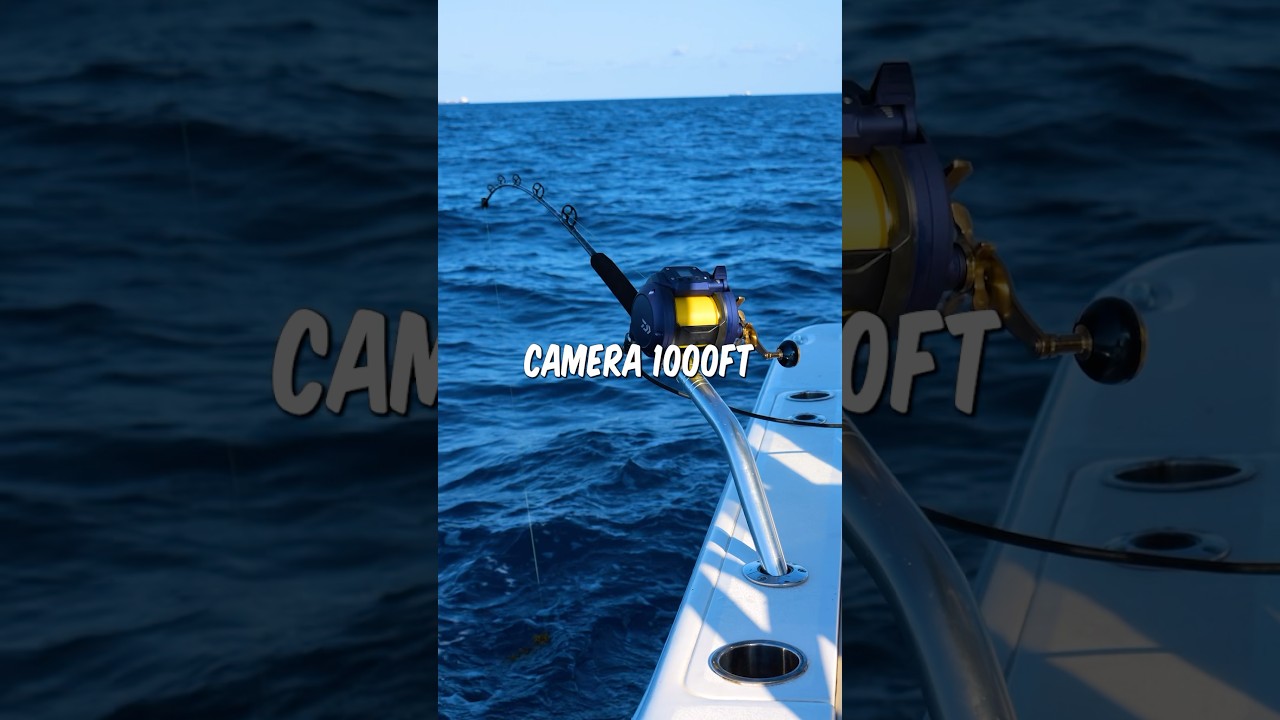 I Fished With A CAMERA 1000 Feet Deep&hellip; #fishing #shorts