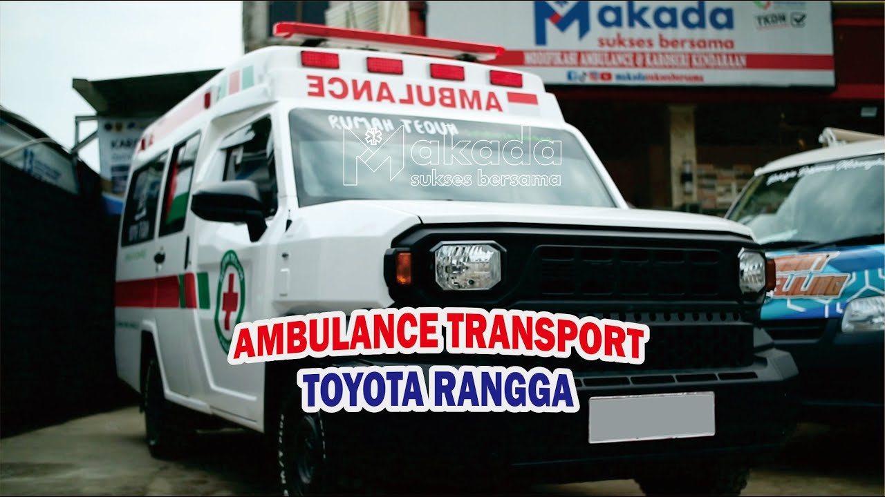 AMBULANCE TOYOTA RANGGA | by KAROSERI AMBULANCE MAKADA #0818630345 #karoserimakada