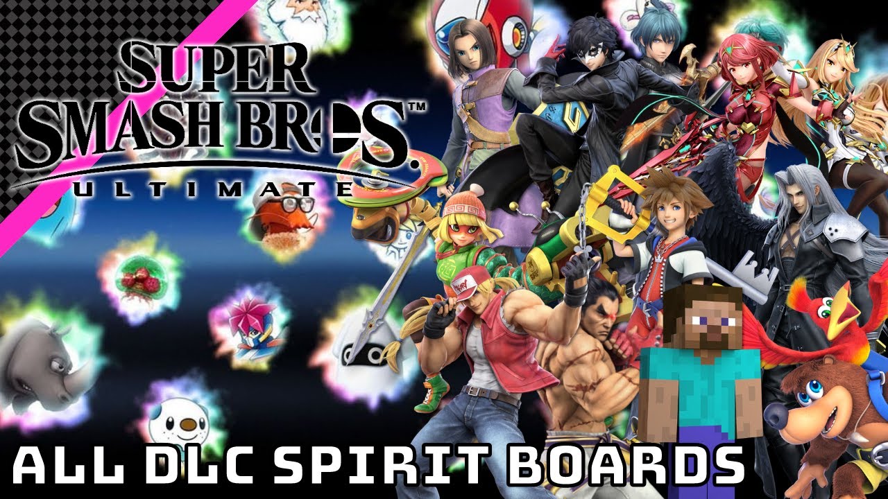 All DLC Spirit Boards | Super Smash Bros. Ultimate
