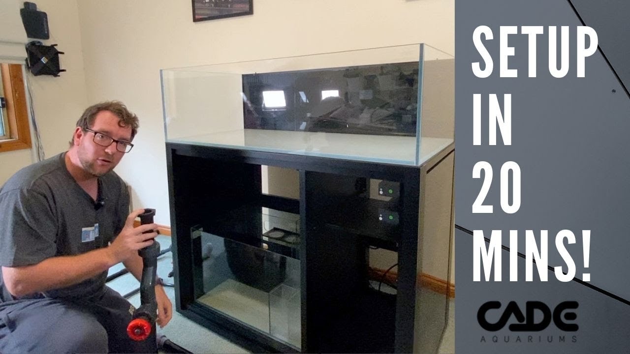 Setting up a new CADE Frag Tank - in 20 minutes!!!