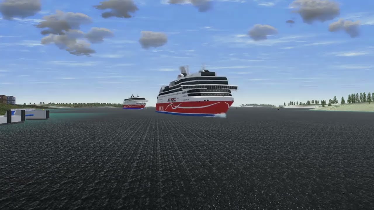 Ms Viking Glory and Ms Viking Grace in Mariehamn (VSF)