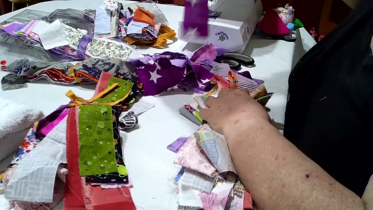 Reciclando y aprovechando retazos