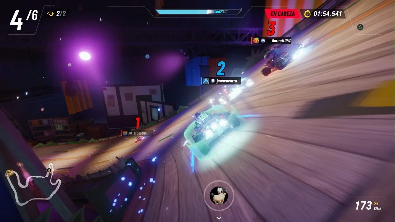 Jugando al Juego de coches