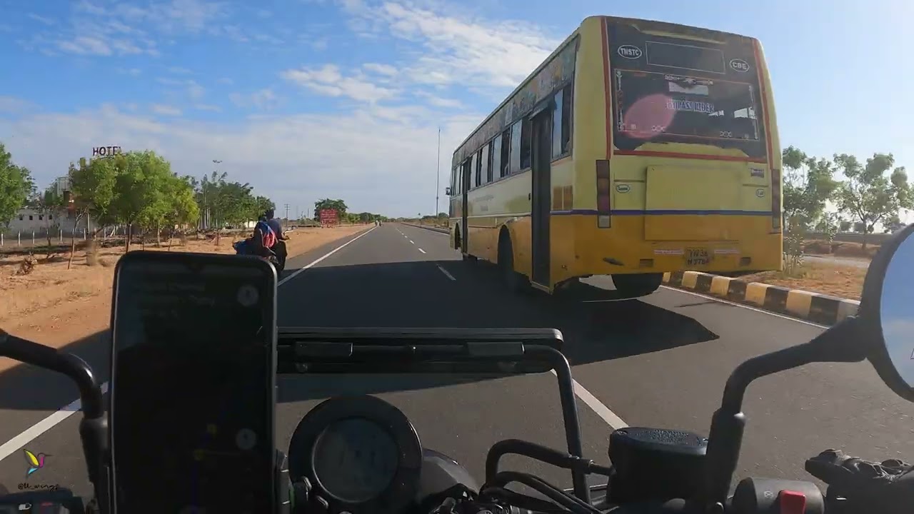 Kawasaki Eliminator 500: Kanyakumari to Chennai  - 3