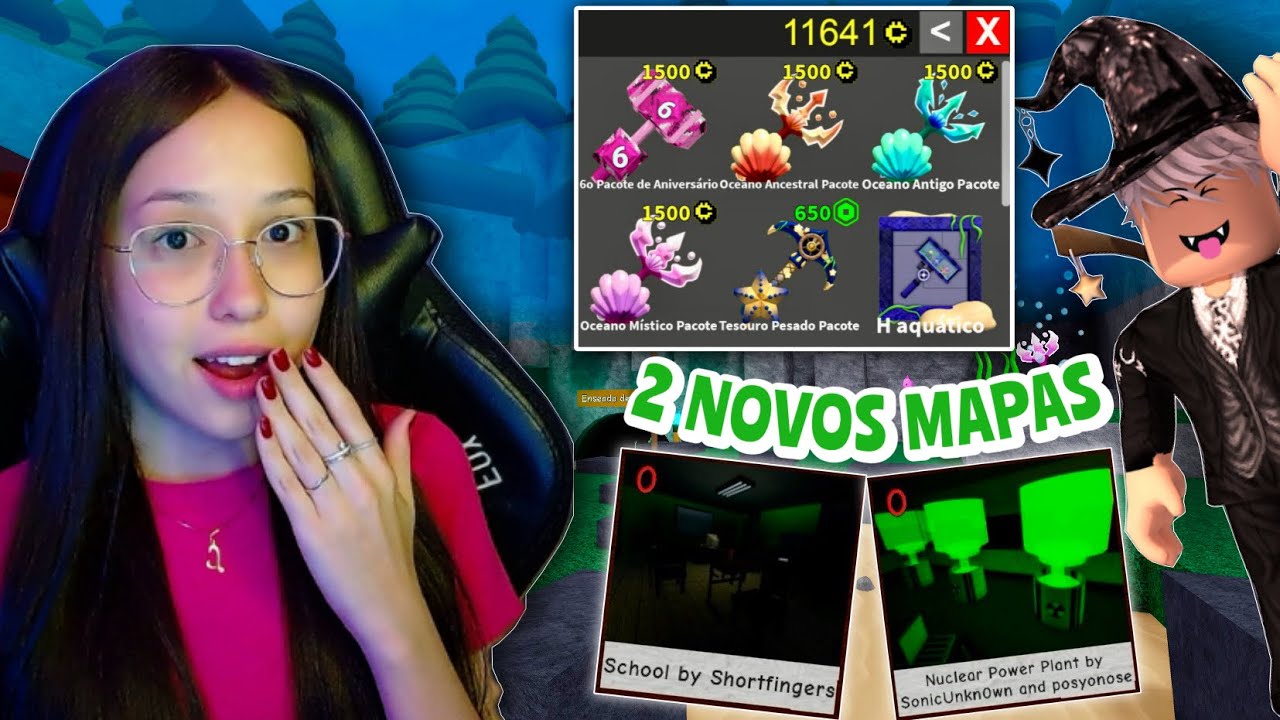 A NOVA ATUALIZAÇÃO DO MARRETÃO CHEGOU! 😱🧜‍♀️ *novos mapas*