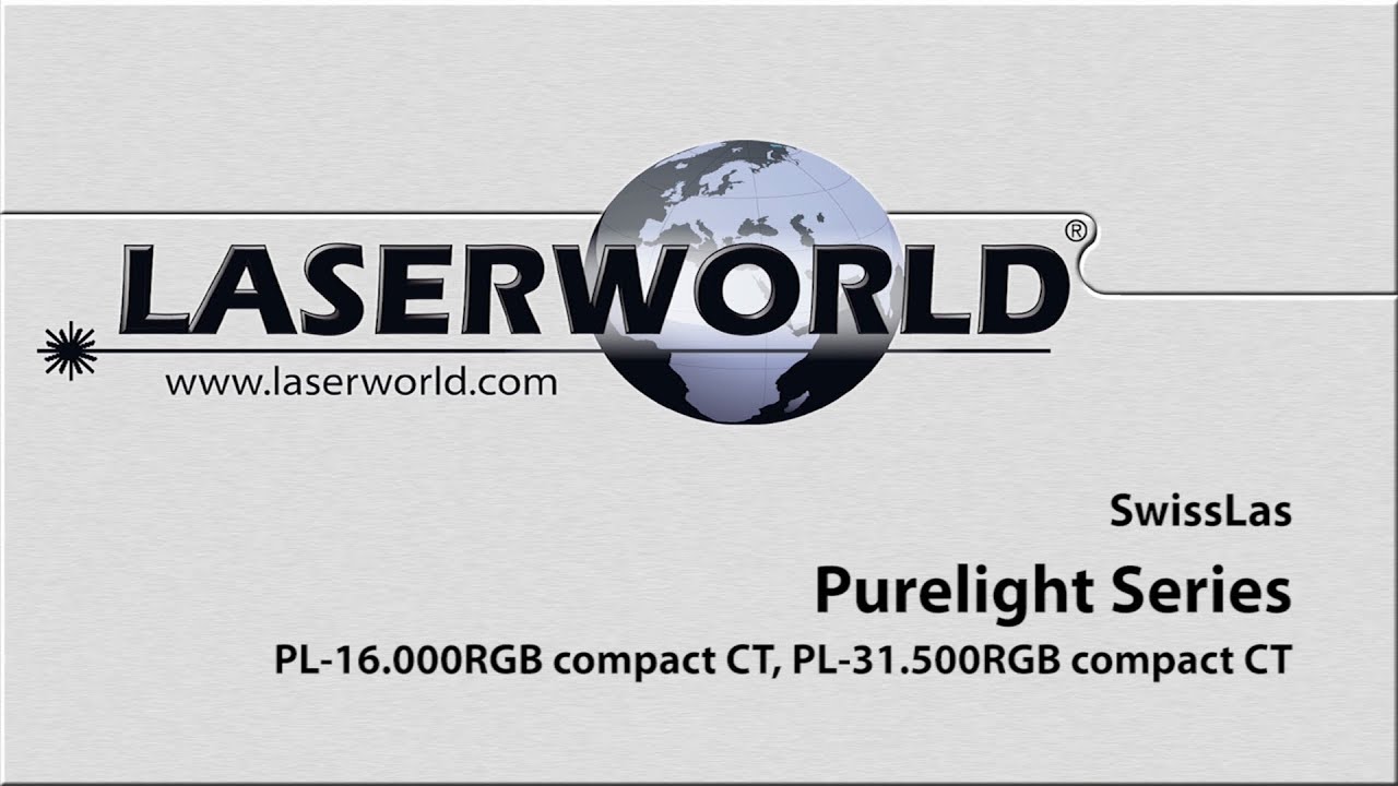 SwissLas Purelight Series - PL-16.000RGB compact CT - PL-31.500RGB compact CT | Laserworld