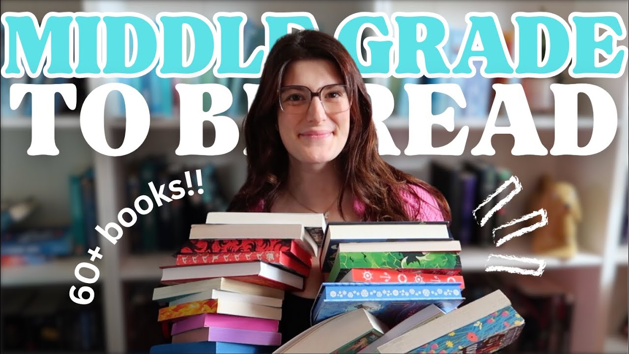 the 60+ middle grade books on my TBR | all my unread middle grade books 2024