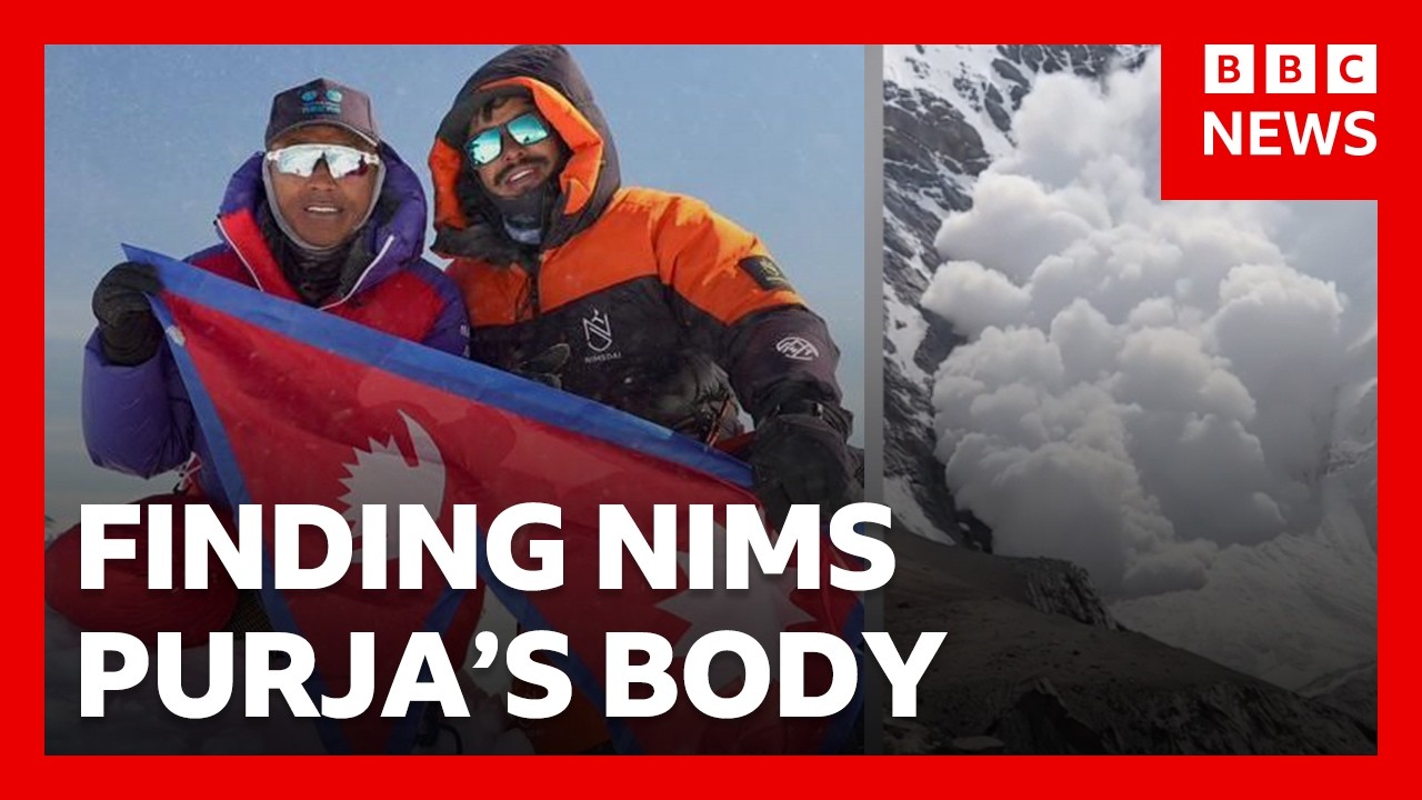 Nims Purja&rsquo;s friend recalls finding his body after avalanche | BBC News
