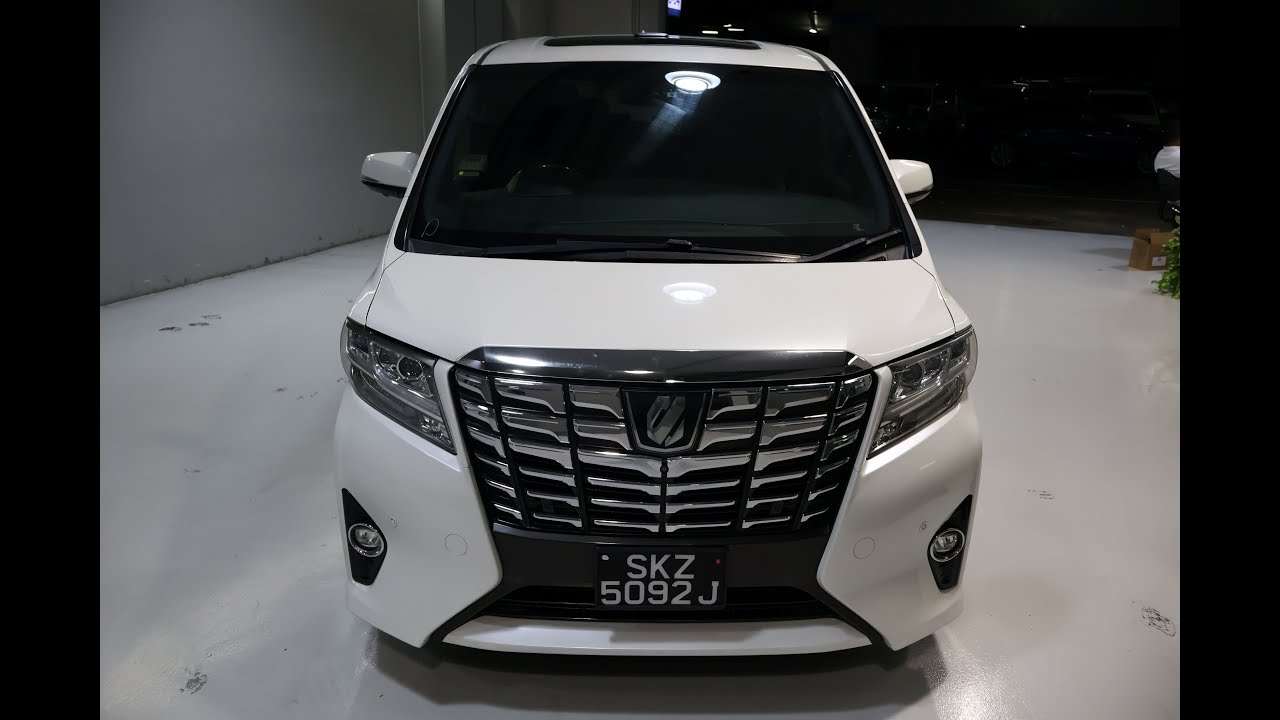 TOYOTA ALPHARD SKZ5092J YOM 2015