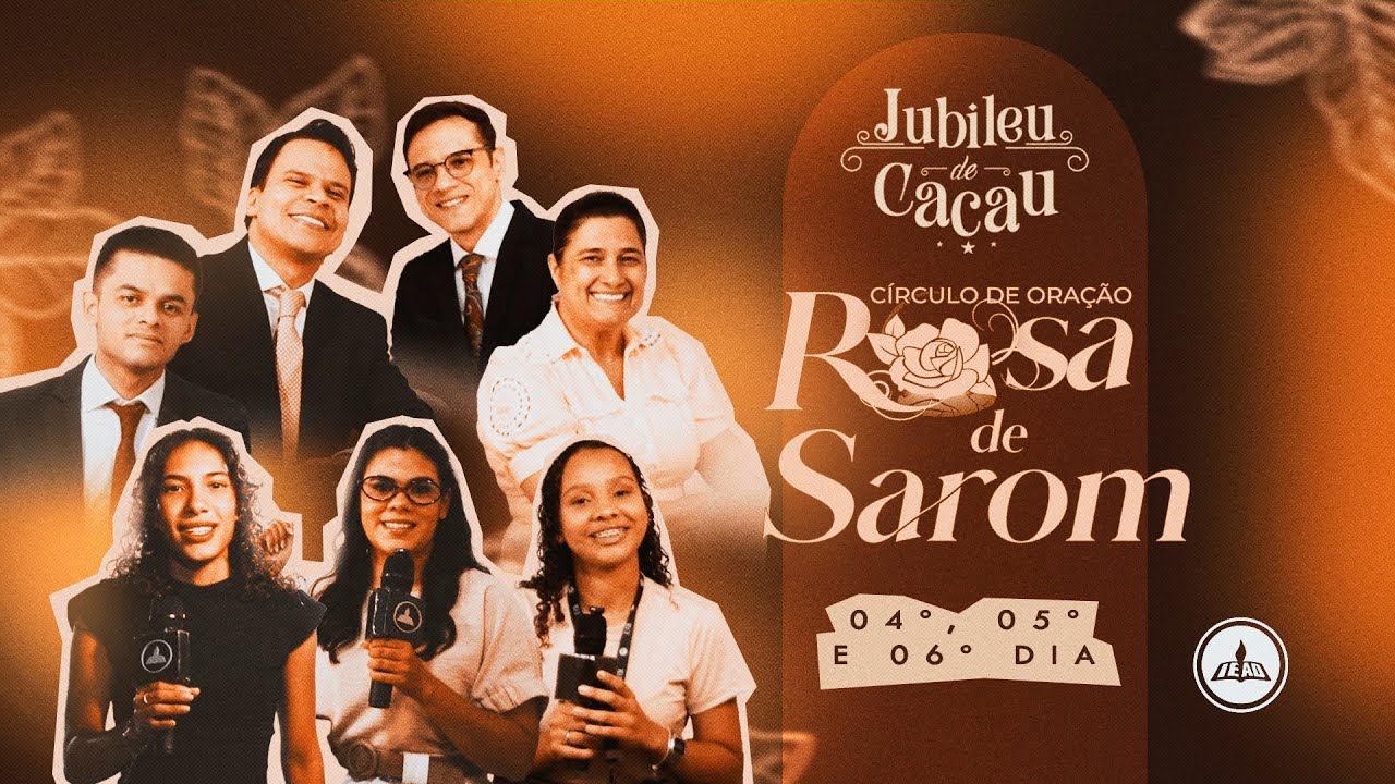 JUBILEU DE CACAU IEADC (EP 03) • ROSA SAROM ENTREVISTAS PR. ELIZEU RODIGUES, MADALI LOPES E CANTORES